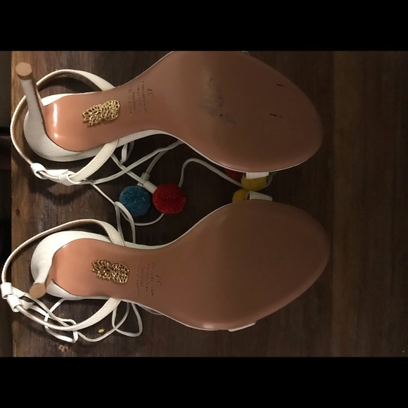 Aquazzua Pom Pom Sandal - Picture 4 of 5